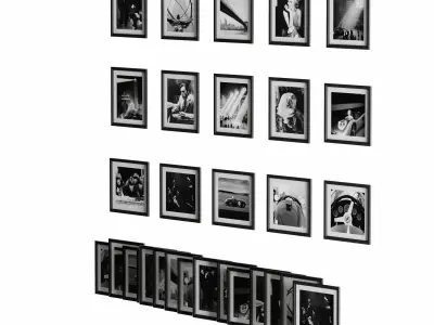 Photo Frame collection 3D model