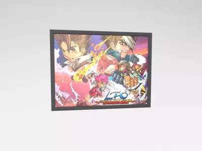 Little Fighter Online Painting v1 004 Free low-poly 3D model