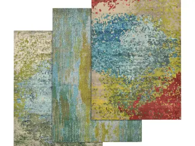 Rug Set 1816 3D model