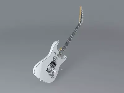 Jackson CDG guitar Free 3D model