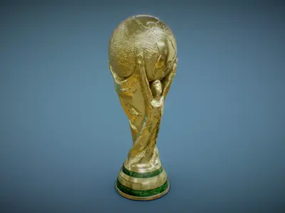 FIFA World Cup Trophy 3D model order