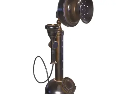 old phone 3D model