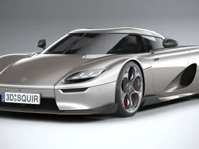 Koenigsegg CC850 2023 3D model