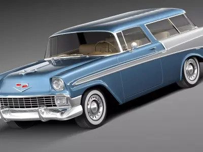 Chevrolet Nomad 1956 3D model