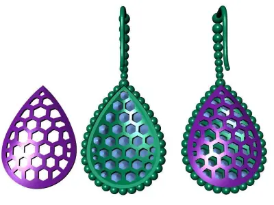 serpent boheme sleepers L motif 3D print model