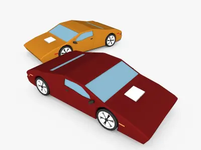 Toy Cars 3D model