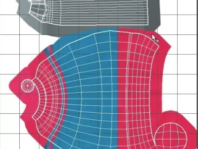 Screwdriver icon design 3D model