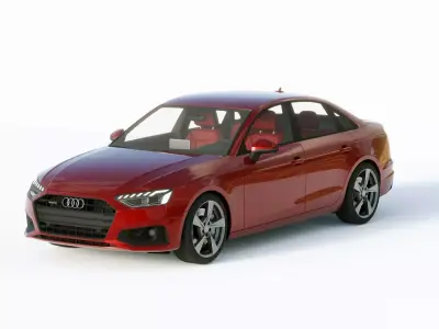 Audi A4 Sedan 2020 3D model