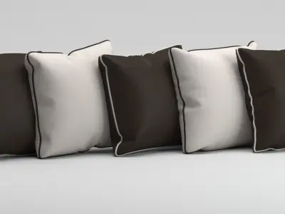 Pillows 02 3D model
