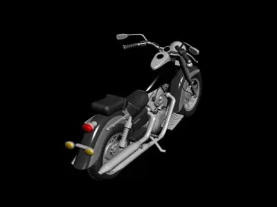 Bikes honda shadow 3D model