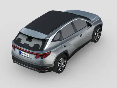 Hyundai Tucson 2021 3D model