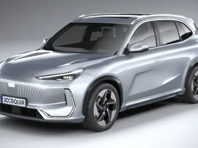 Geely Galaxy E5 2025 3D model