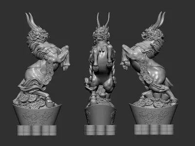 Unicorn 00st 3D model