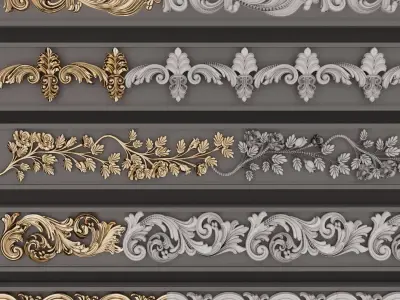 Trim Ornament 135 3D model