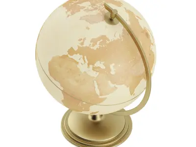 Antique Globe 3D model