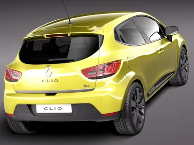 Renault Clio -2013 3D model