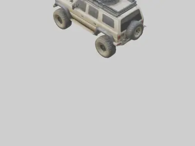 Offroad 4x4 Vehicle model 3D model