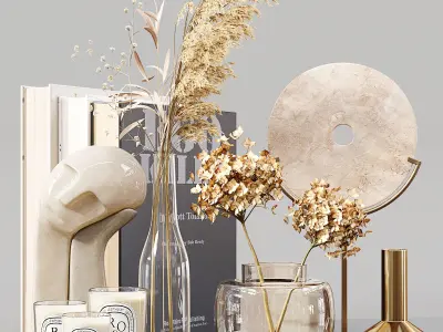 Decorative Set 090 3D model