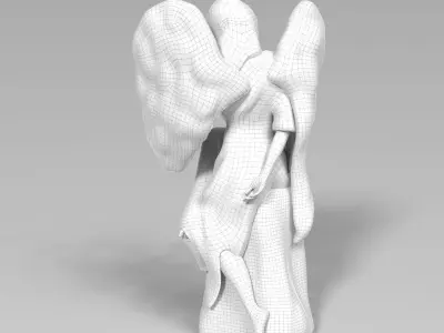 Garden statue 3D model