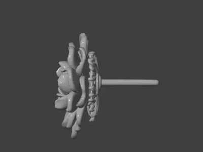 Multi-Layer Peony Decoration 3D print model