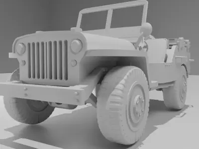 car ship 3D model