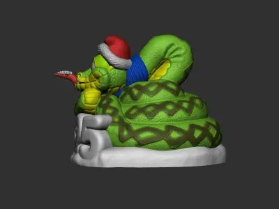 SNAKE NEW YEAR 2025 3D print model
