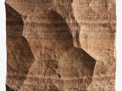 247-RockPanel sandstone wall art 3D model