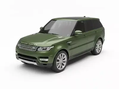 Range Rover Sport 2014 Low-poly 3D model