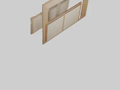Personal Artwork Frames Low-poly 3D model