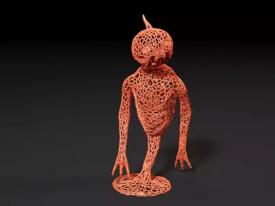 Pumpkin Monster 3D print model