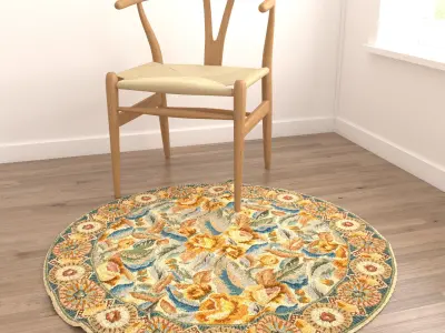 Rugs No 833 Low-poly 3D model