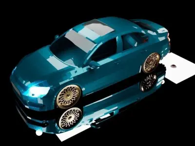 volkswagen Jetta Free 3D model