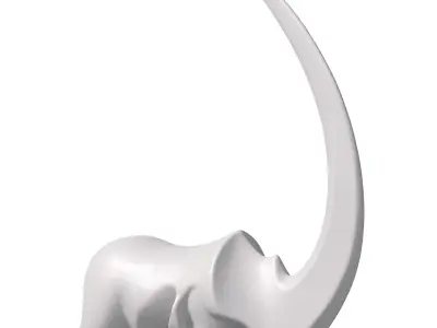Decorative Sculpture 01 Low-poly 3D model