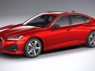 Acura TLX 2021 3D model