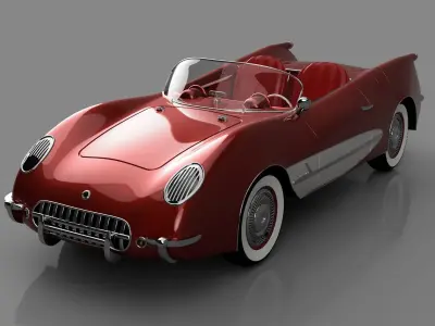 Chevrolet Corvette 3D print model