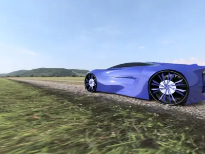Super car000 3D model