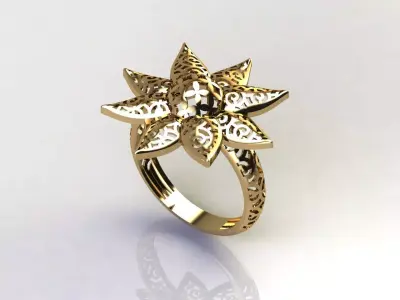 Fancy Womens Rings Plain Rings Ready STL 3DM Models Rings 3D print model 29