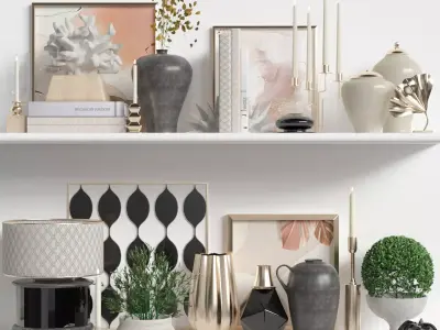 Decoration set 17 3D model