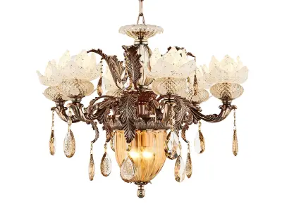 MD 89350-6-2 Osgona Chandelier 3D model