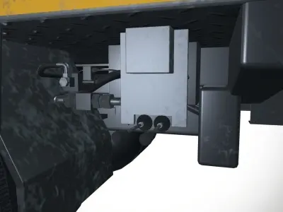 Man lift Vehicle 3D model