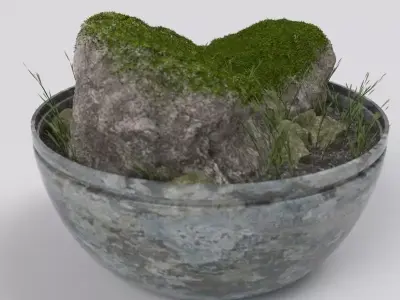 Terrarium Bowl Free 3D model