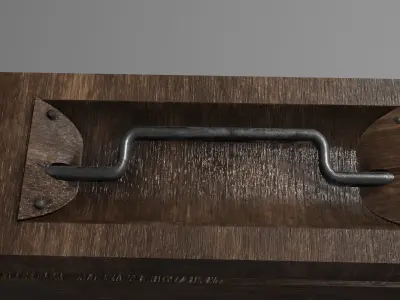 World War One Ammunition Box Free low-poly 3D model