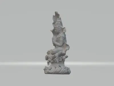 Guanyin Lotus Leaf 3D print model