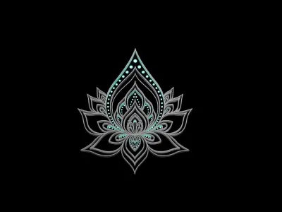 Mandala Wall Lamp 3D model