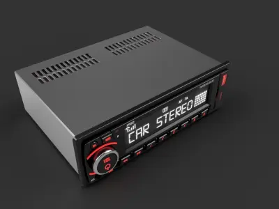 Car stereo XP5922 3D model