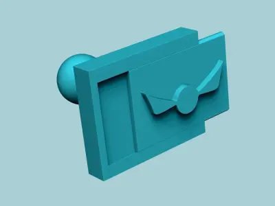 Stamp 84 Flying Snitch - Fondant Decoration Maker Toy 3D print model