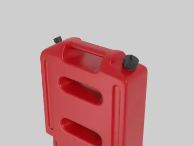 Portable fuel tank 20L 3D model