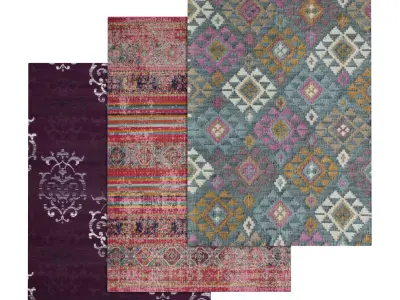 Rug Set 861 3D model