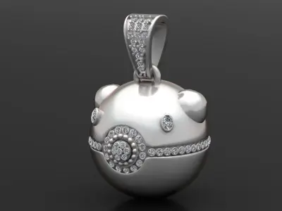 gold orb  3D print model