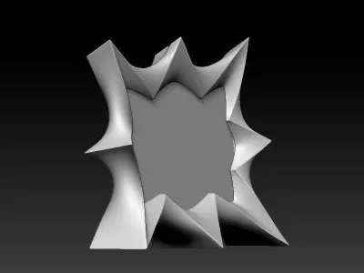Star Photo Frame 3D print model